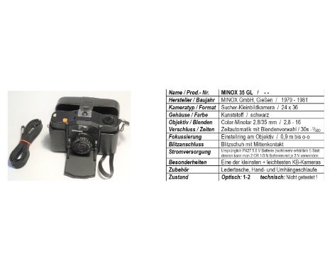 Fotokamera MINOX 35 GL
