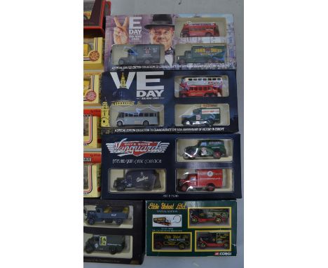 Collection of boxed die-cast model vehicles, mostly Lledo, some Corgi and Matchbox in various scales, incl. promotional model