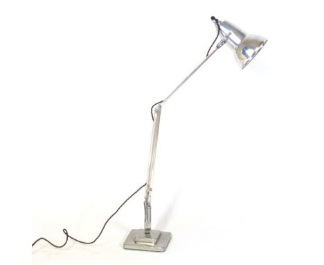 A 1970's and later chromed Anglepoise adjustable desk lamp by Herbert Terry
*Please Note: VAT will be added to the hammer pri