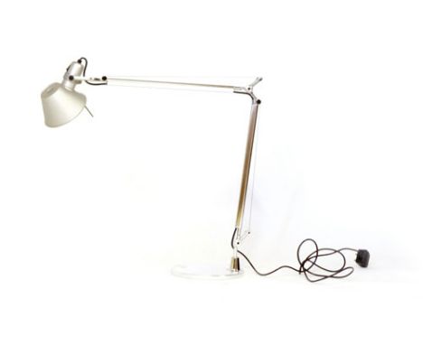 De Lucchi and Fassina for Artemide, a 'Tolomeo' adjustable desk lamp
 CONDITION REPORT: Working order unknown, appears good