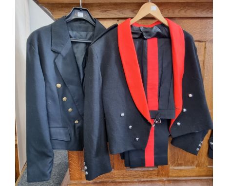 An Army officer's mess jacket and trousers,&nbsp;by Peter Burnand; together with a dinner jacket.&nbsp; 