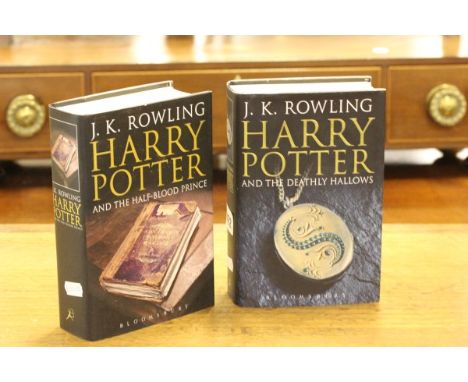 Two First Edition Harry Potter Hardback Books