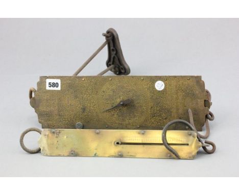 A Large Set of Wall Hanging Salter Scales and one other