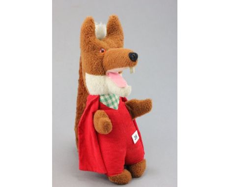 A Vintage Stuffed Basil Brush Soft Toy