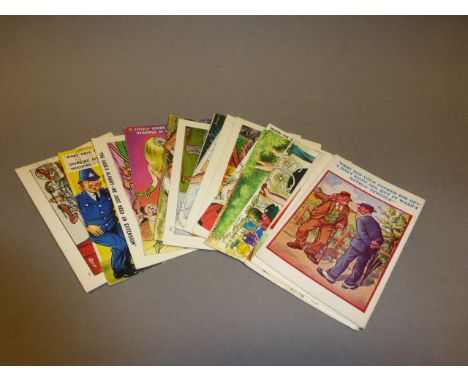 A Group of Vintage Saucy Postcards 
