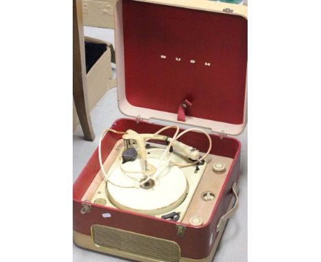 A Vintage Bush Portable Record Player 