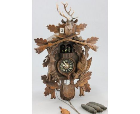 A Vintage Black Forest style Cuckoo Clock