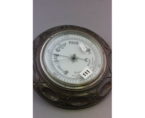 An Oak Framed Barometer 