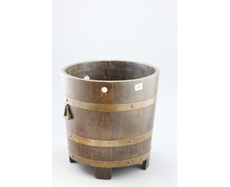 A Large Oak Planter by Lister