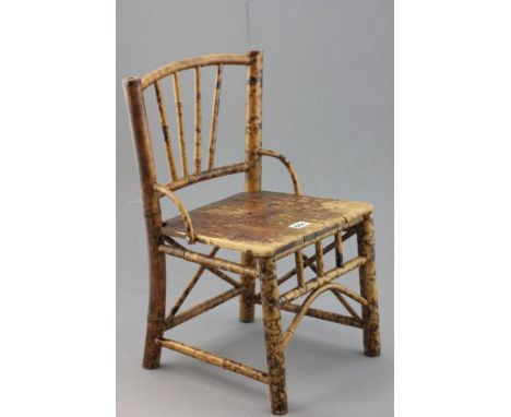 Vintage Childs Bamboo Chair
