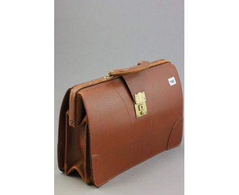 A Vintage Leather Briefcase