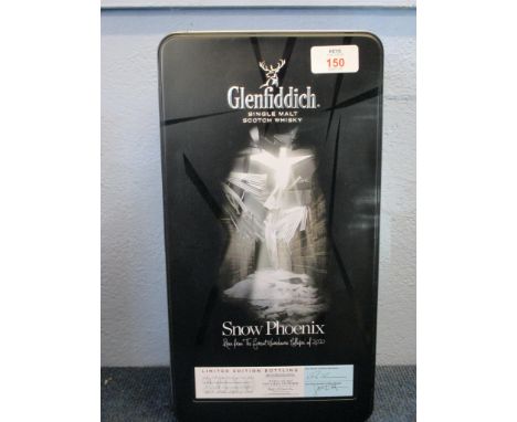 Glenfiddich Snow Phoenix Single Malt Scotch Whisky, 2010, limited edition bottling, 70cl, 47.6% vol in presentation tin