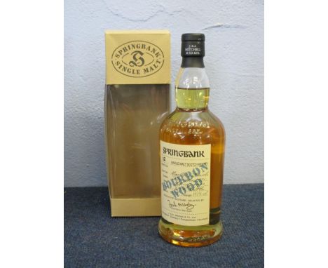 Springbank Single Malt Scotch Whisky 12 year old in carton