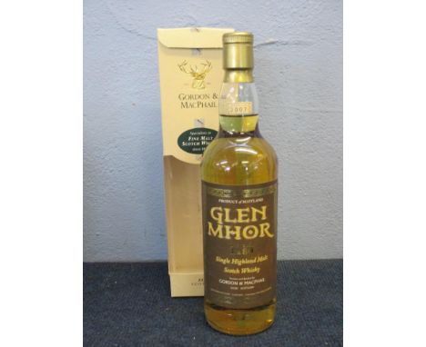 Glen Mhor (Gordon &amp; McPhail) Single Highland Malt Scotch Whisky, distilled 1980, bottled 2007, 70cl, 43% vol in carton