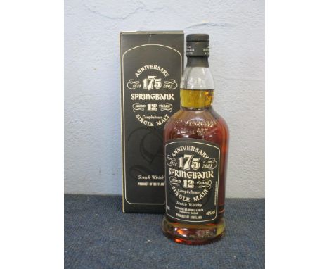 Springbank Single Malt Scotch Whisky 175 year Anniversary&nbsp; in carton