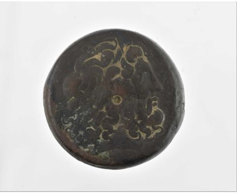 3 x Ptolemaic Kings of Egypt AE, all with obv. diademed head of Zeus Ammon right, comprising: Ptolemy II Philadelphos (285-24