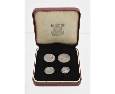 Elizabeth II, Maundy Set 1958, 4 coins comprising 4d, 3d, 2d and 1d, each with obv. young bust right, rev. crowned denominati