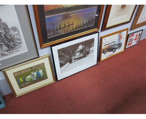 A Guy Griffiths R. May Era  R4D Print, three advertising prints. (4)