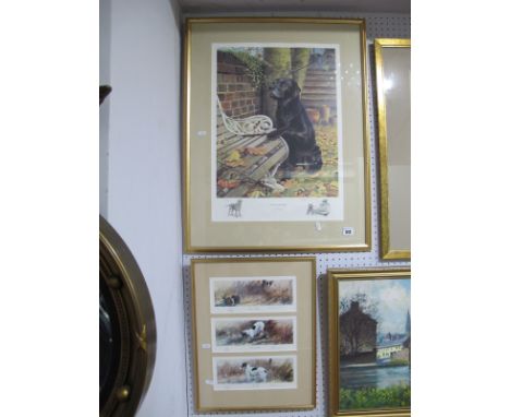 Nigel Hemming 'Wish You Were Here' Limited Edition Colour Print, 45.5 x 36cm graphite signed; M Cawston, set of three limited