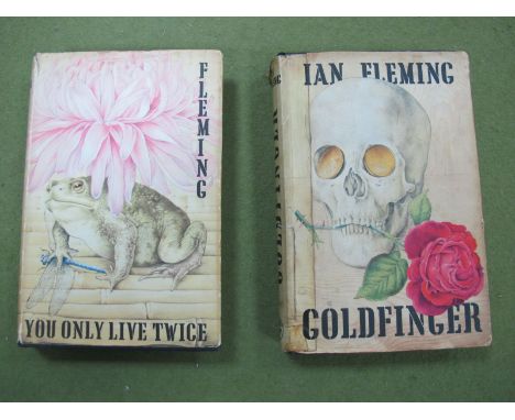 Ian Fleming 'Goldfinger', 1959, First Edition, Jonathan Cape, Hard Back James Bond Book with original dust jacket by Richard 