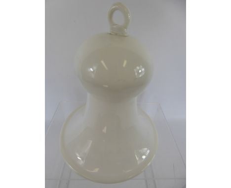Victorian Opaline White Ceiling Lamp Protector.