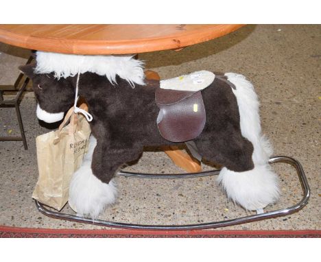 A retro rocking horse