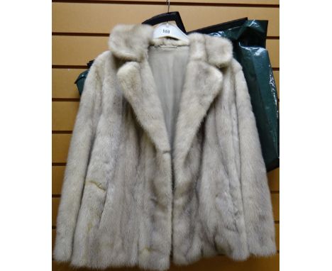 A pearl mink jacket