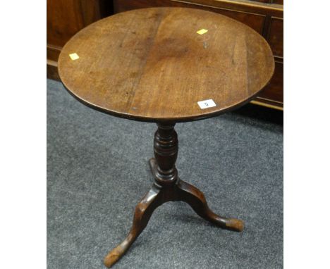 A good antique circular top tripod table