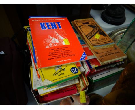 Collection of vintage ordnance survey maps