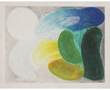 ▲ William Tillyer (b.1938) 'Living in Arcadia I', 1991Mixografía print on handmade paper, signed 'Tillyer' in pencil l.r., nu