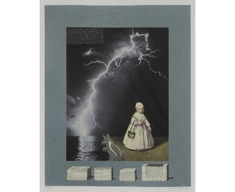 ▲ Sir Peter Blake RA (b.1932) 'Homage to Joseph Cornell', 1996screenprint in colours, signed 'Peter Blake' in pencil l.r., nu