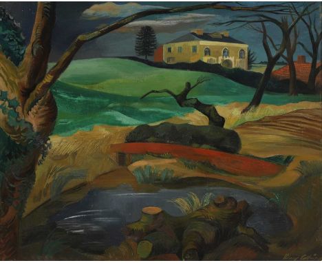 ▲ Henry Collins (1910-1994) 'Winter Landscape'signed and dated 'Henry Collins 44' l.r., oil on canvas45.5 x 56cmCondition Rep