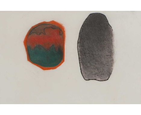 ▲ Prunella Clough (1919-1999) Untitled, late 1980smixed media on paper23.5 x 34cmProvenance: The Estate of Christopher Bangs.