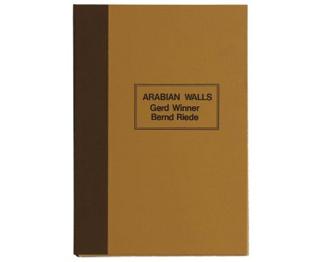 ▲ Gerd Winner (German, b.1936)  'Arabian Walls' a portfolio of screenprints in colour created in collaboration with Bernd Rie
