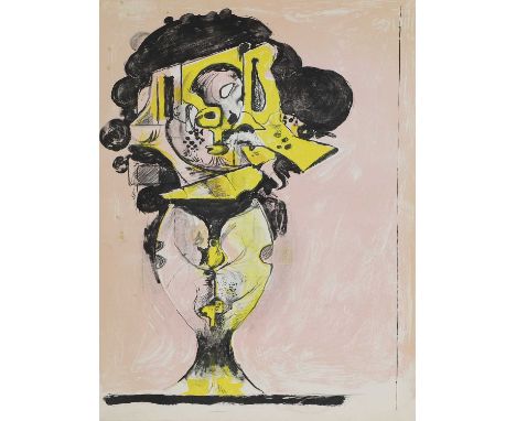 ▲ Graham Sutherland OM (1903-1980) 'The Rock II'lithograph in colours, 1972, authenticated and signed on the back by Katherin