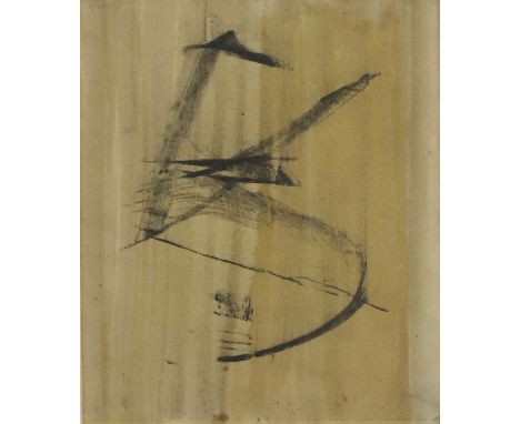 ▲ Prunella Clough (1919-1999) 'Dancer', 1950signed 'Clough' l.r., ink and watercolour20.5 x 16.5cmProvenance: The Estate of C
