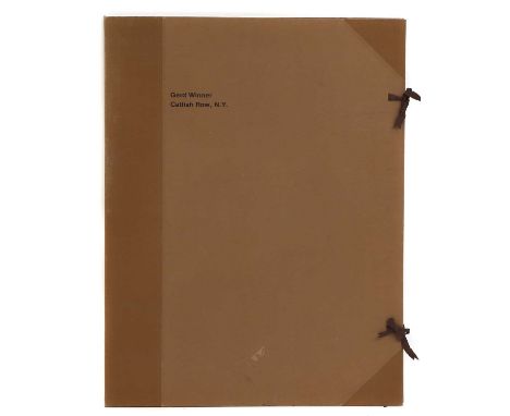 ▲ Gerd Winner (German, b.1936) 'Catfish Row, N.Y.' a set of five aquatints in colour, each signed and dated 'Winner 79' in pe