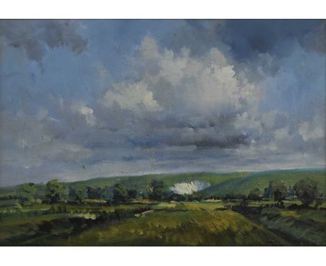 ▲ Hugh Boycott Brown RSMA (1909-1990) 'Norfolk Landscape', 1946inscribed with artist's name, title and date verso, also with 