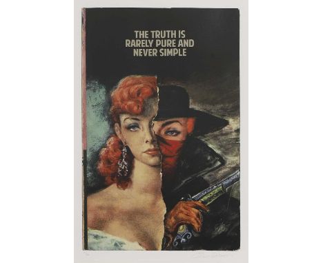 ▲ The Connor Brothers (b.1968) 'The Truth is Rarely Pure and Never Simple'giclée print in colours, signed and dated 'Connor B