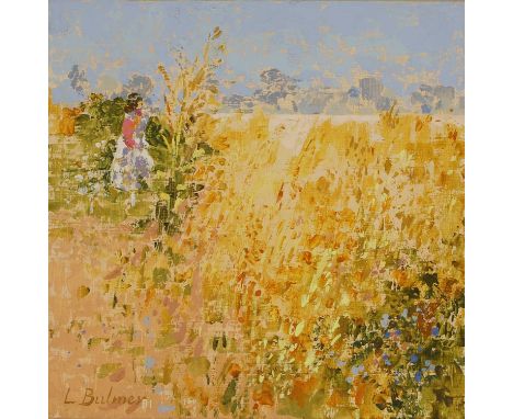 ▲ Lionel Bulmer (1919-1992) 'The Footpath, Walberswick'signed 'L Bulmer' l.l., oil on board30.5 x 30.5cmProvenance: With Mess
