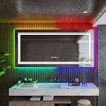 RRP £256.82 LUVODI Illuminated LED Bathroom Mirror: 1200x600mm