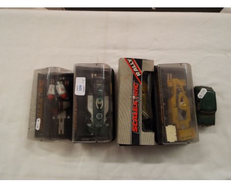 Five assorted Scalextric Cars