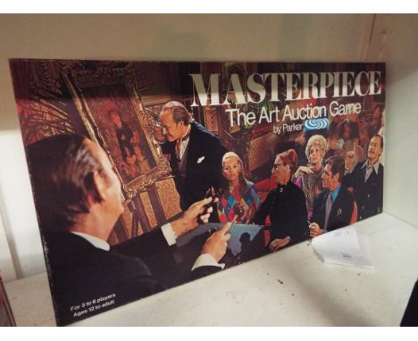 A vintage Parker 'Masterpiece - The Art Auction Game', complete and possibly in unplayed condition