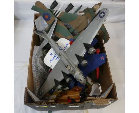 Kit built model aeroplanes 