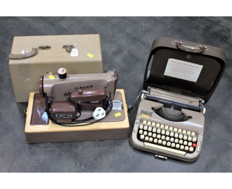 Scheidegger typewriter (Singer sewing machine WITHDRAWN)