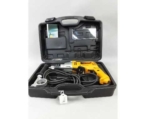 JCB DRILL, along with an angle grinder, jigsaw, bag of tools and a soldering gun