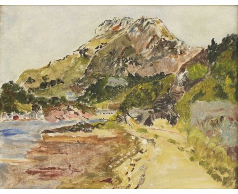 *Edwin Smith (1912-1971)'The Mountain'oil on canvas laid down on board39.5 x 50cmProvenance: From the studio sale of Olive Co