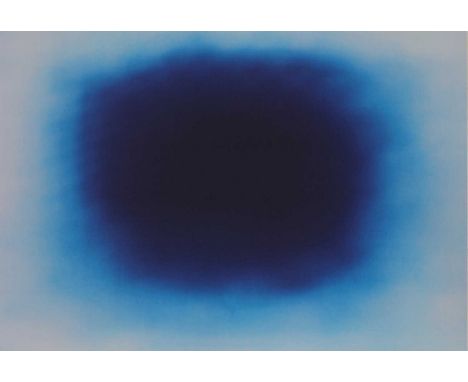 *Sir Anish Kapoor RA (b.1954) 'Breathing Blue', 2020 digital print in colours on 350gsm paper, numbered 2/100, published by t