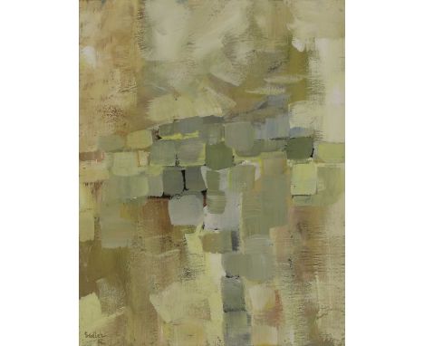 *Robert Sadler (1909-2001)Untitledsigned and dated '82 l.l., acrylic on board40.5 x 30cm Exhibited: Edge Gallery, 2008;Art Sp