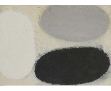 *John Blackburn (b.1936)'Three Forms'mixed media on canvas laid on board21 x 29cmProvenance: Osborne Samuel Ltd., London.*Art